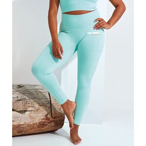 Women's ribbed seamless 3D fit multi-sport leggings Thumbnail